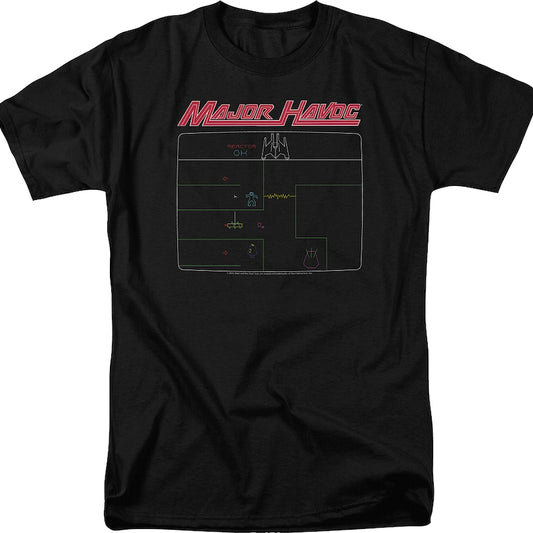 Major Havoc Screen Atari T-Shirt