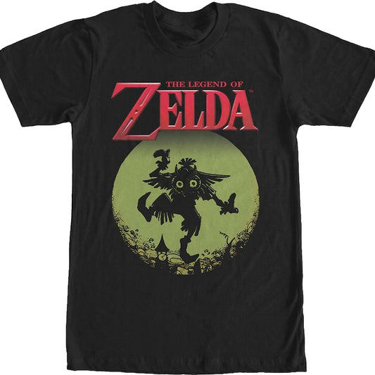 Majora Silhouette Legend of Zelda Nintendo T-Shirt