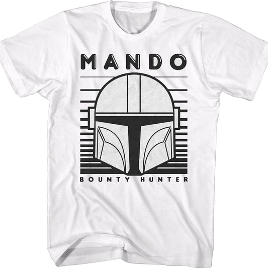 Mando Helmet The Mandalorian Star Wars T-Shirt