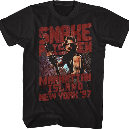Manhattan Island Escape From New York T-Shirt