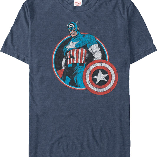 Marvel Retro Captain America T-Shirt
