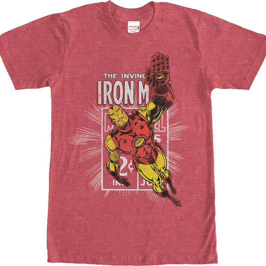 Marvel Stamp Iron Man T-Shirt