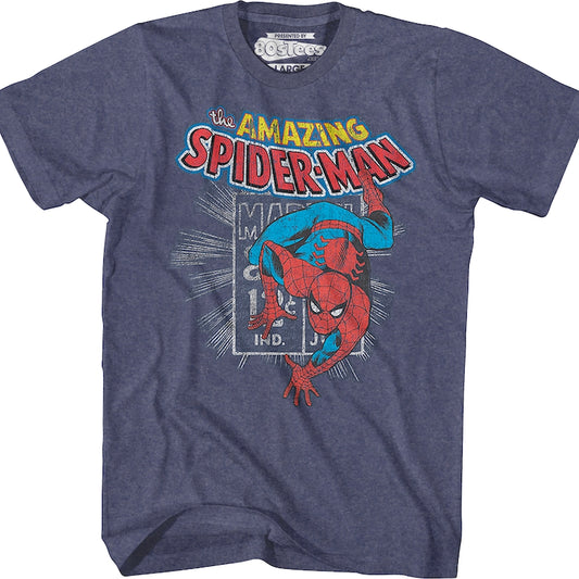 Marvel Stamp Spider-Man T-Shirt