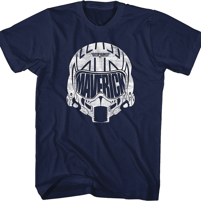 Maverick's Flight Helmet Top Gun T-Shirt