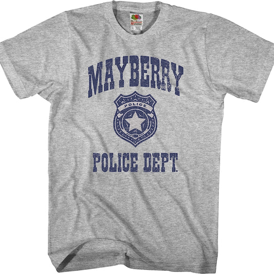 Mayberry Police Dept. Andy Griffith Show T-Shirt