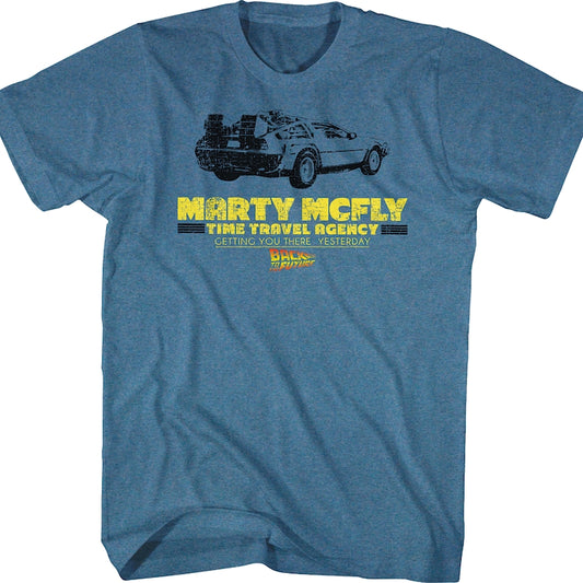 McFly Time Travel Agency Shirt
