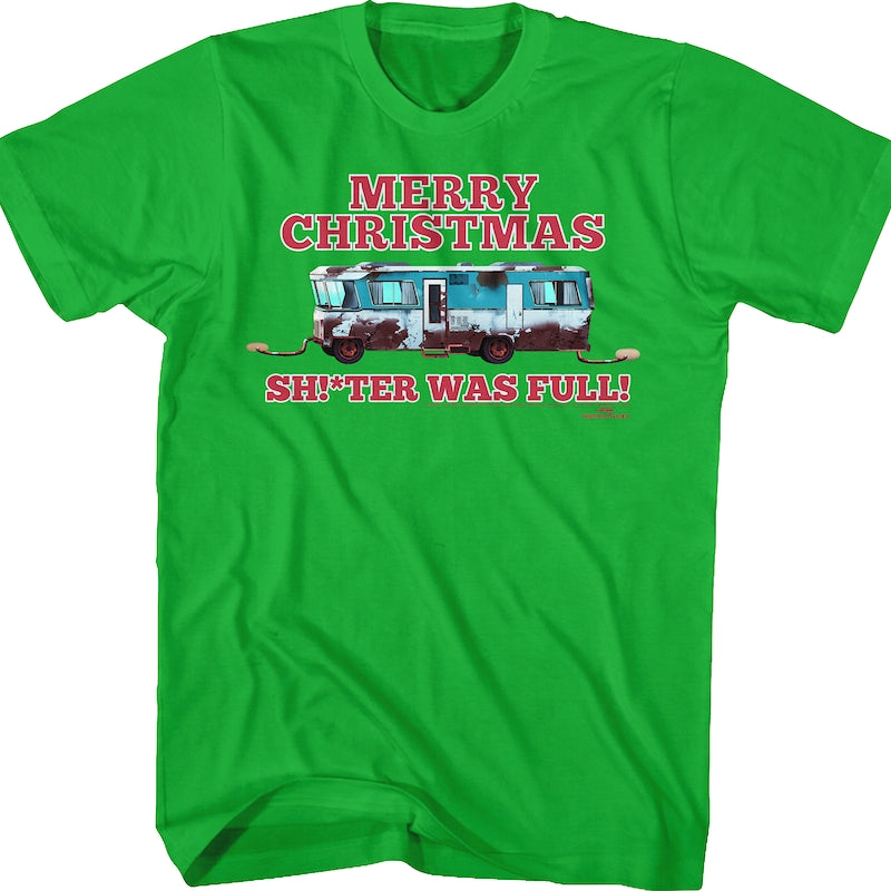 Merry Christmas Shitter Was Full Christmas Vacation T-Shirt