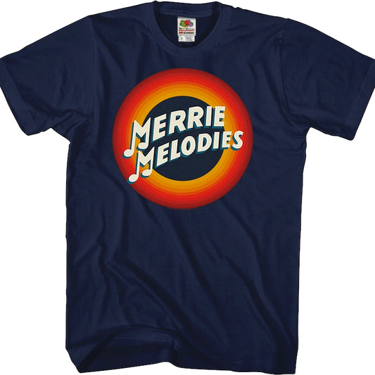 Merry Melodies Logo Looney Tunes T-Shirt