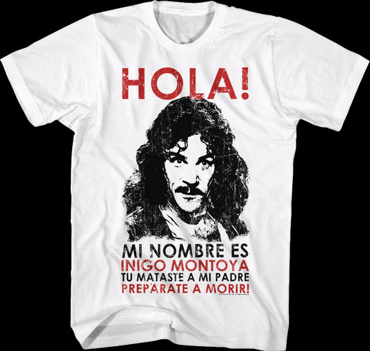 Mi Nombre Es Inigo Montoya Princess Bride T-Shirt