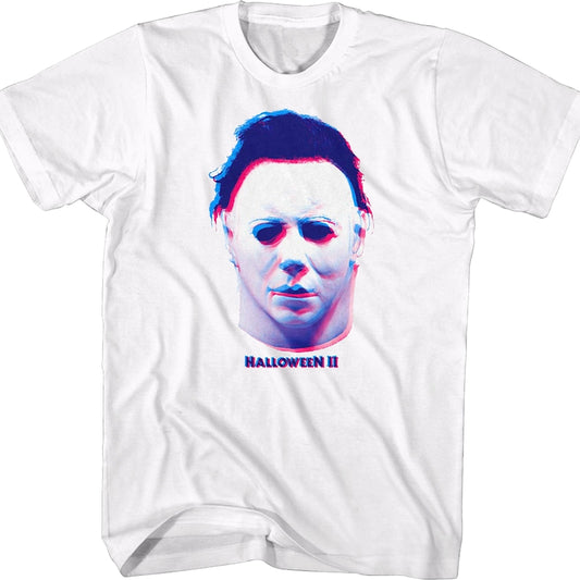 Michael Myers 3-D Mask Halloween II T-Shirt