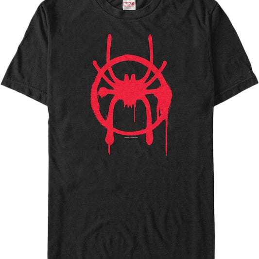 Miles Symbol Spider-Man Into The Spider-Verse T-Shirt