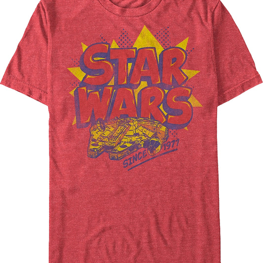 Millennium Falcon Since 1977 Star Wars T-Shirt