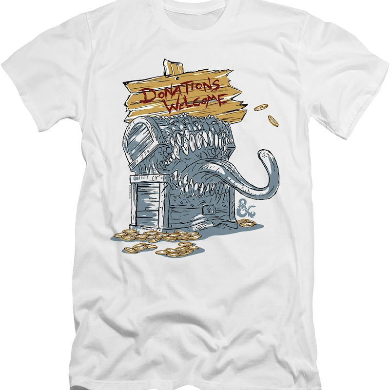 Mimic Treasure Chest Dungeons & Dragons T-Shirt