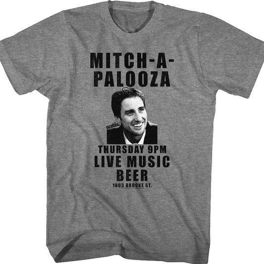 Mitch-A-Palooza Poster Old School T-Shirt