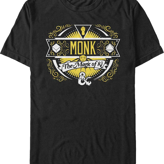 Monk Dungeons & Dragons T-Shirt