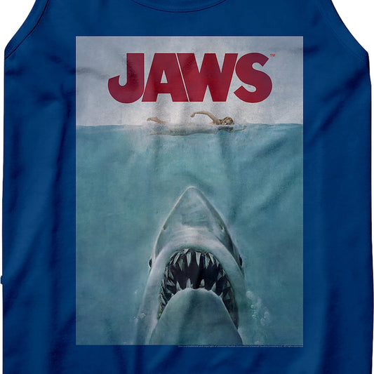 Movie Poster Jaws Tank Top