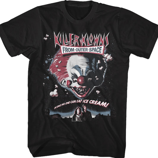 Movie Poster Killer Klowns From Outer Space T-Shirt