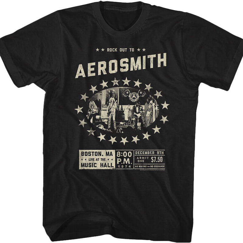 Music Hall Aerosmith T-Shirt