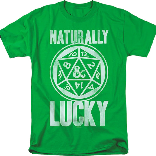 Naturally Lucky Dungeon & Dragons T-Shirt