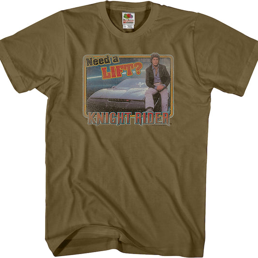 Need A Lift Knight Rider T-Shirt