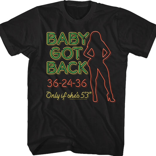 Neon Baby Got Back Sir Mix-a-Lot Shirt