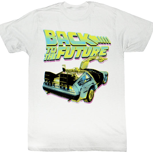 Neon Back To The Future T-Shirt