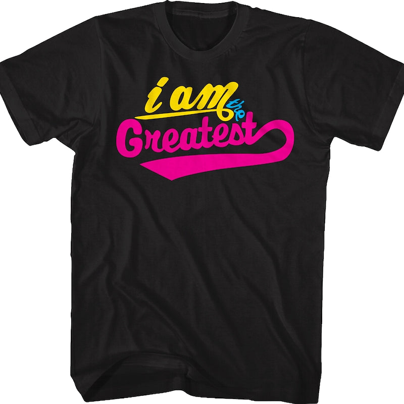 Neon I Am The Greatest Muhammad Ali T-Shirt