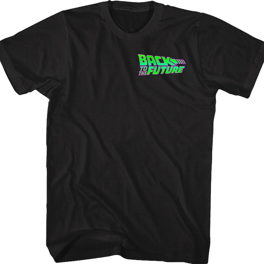 Neon Logo Back To The Future T-Shirt