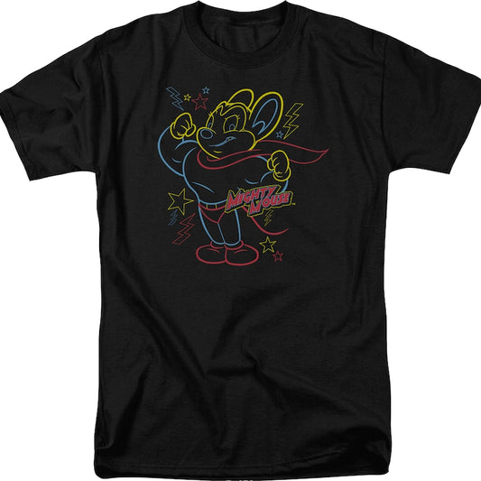 Neon Mighty Mouse T-Shirt