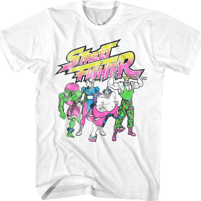 Neon Street Fighter T-Shirt