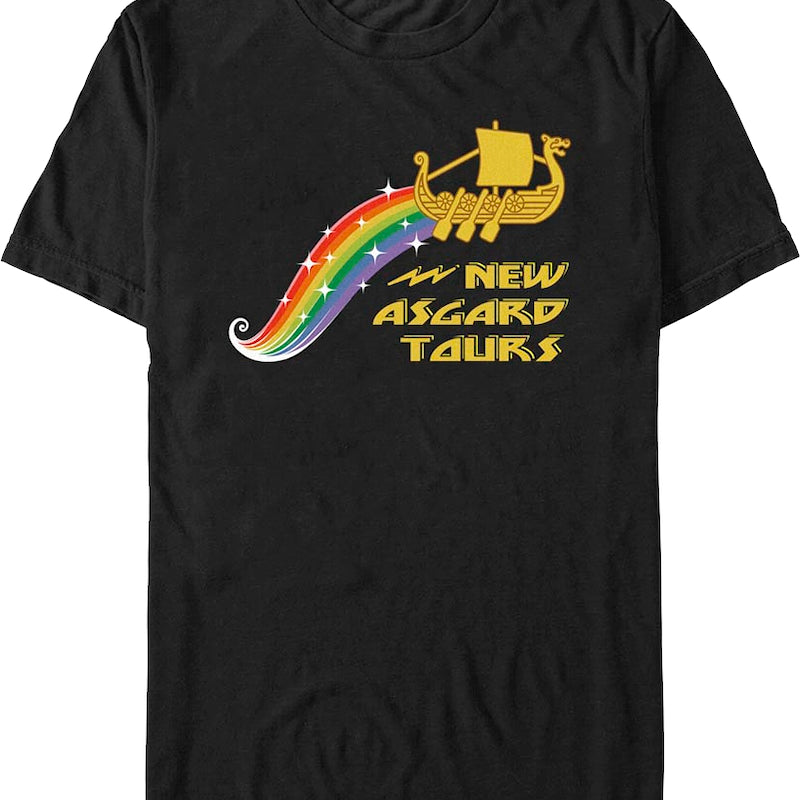 New Asgard Tours Marvel Comics T-Shirt
