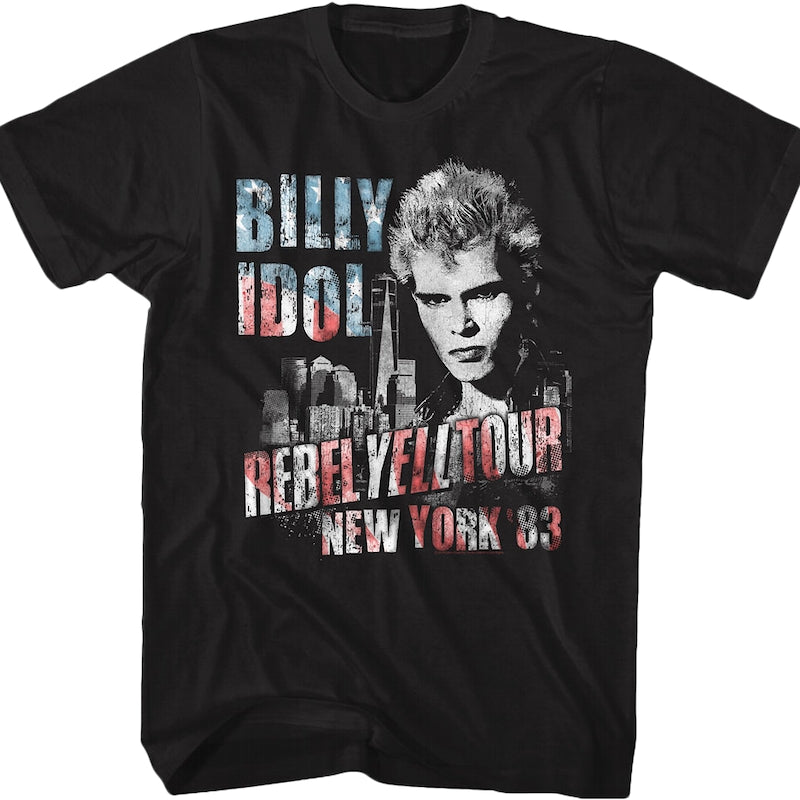 New York '83 Billy Idol T-Shirt