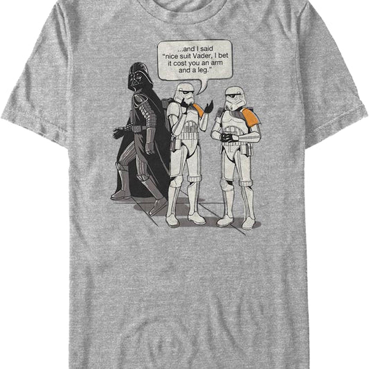 Nice Suit Vader Star Wars T-Shirt