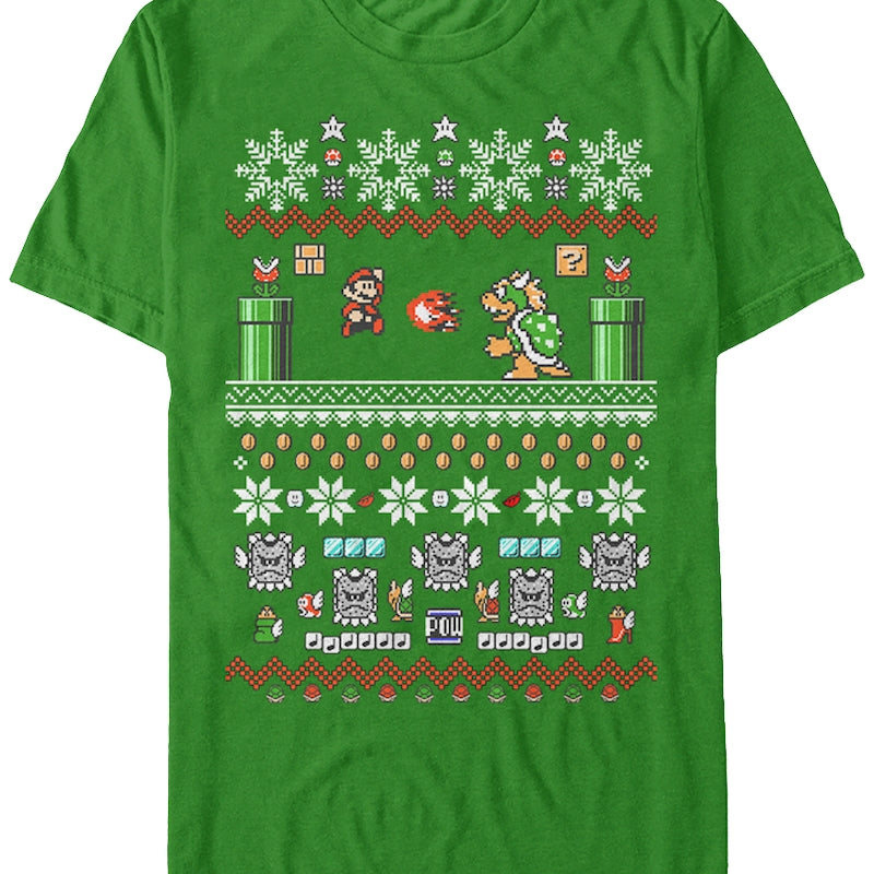 Nintendo Super Mario Christmas T-Shirt