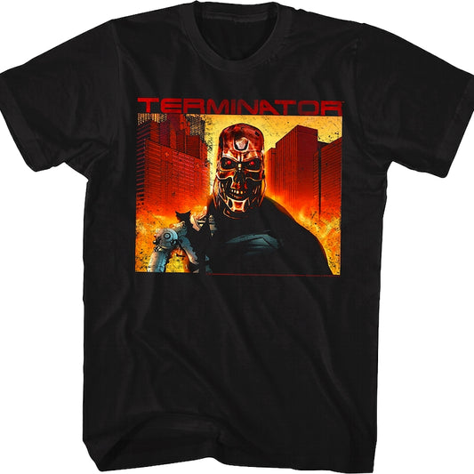 Nuclear Apocalypse Terminator T-Shirt