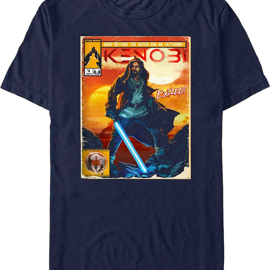 Obi-Wan Kenboi Exiled Star Wars T-Shirt