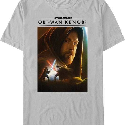 Obi-Wan Kenobi Darth Vader Duel Poster Star Wars T-Shirt
