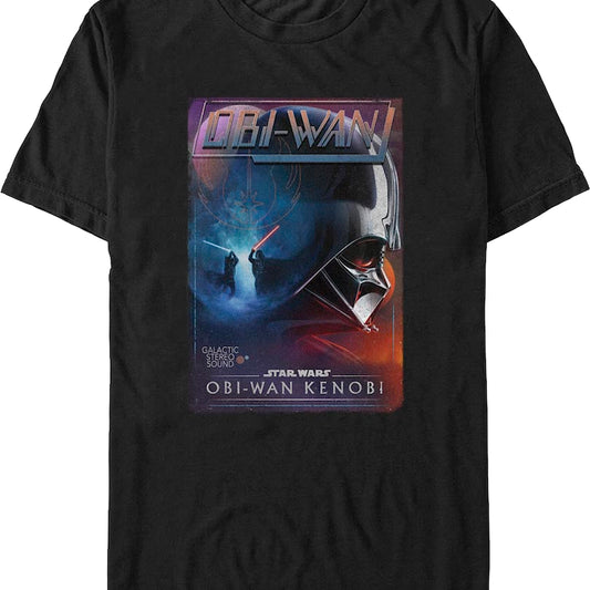 Obi-Wan Kenobi Galactic Stereo Sound Star Wars T-Shirt