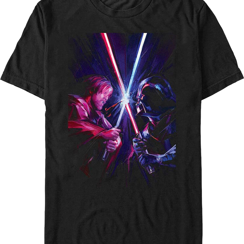 Obi-Wan Kenobi vs Darth Vader Star Wars T-Shirt