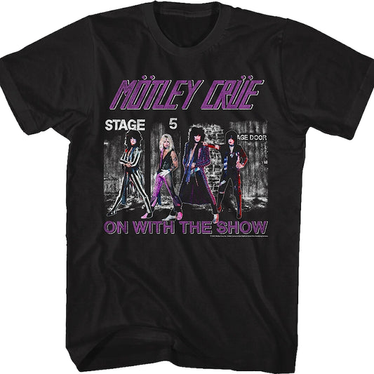 On With The Show Motley Crue T-Shirt