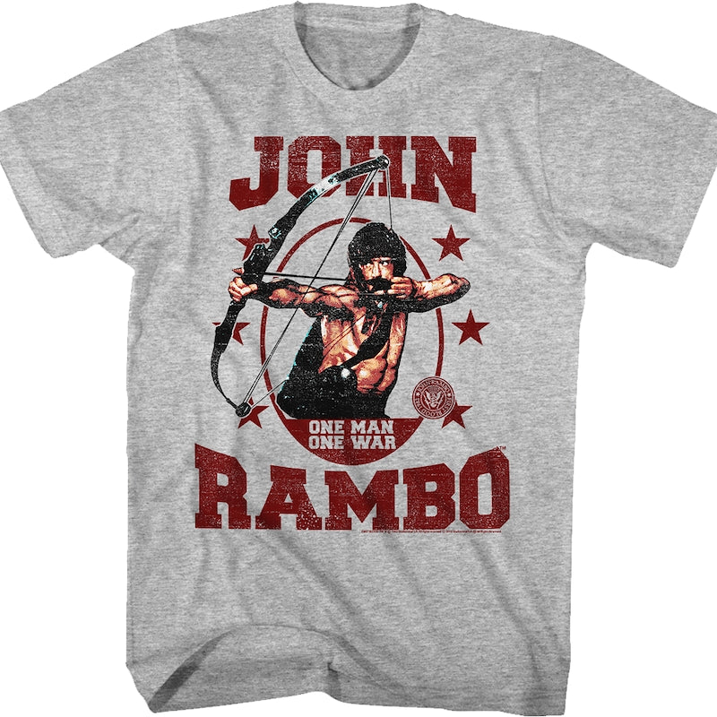 One Man One War Rambo T-Shirt