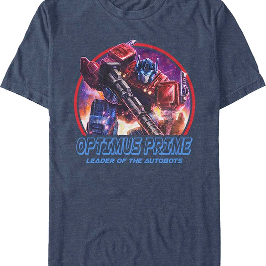 Optimus Prime Leader Of The Autobots Transformers T-Shirt