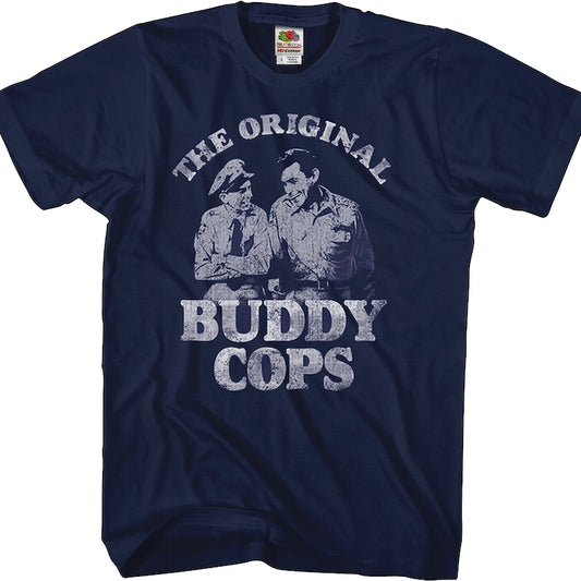 Original Buddy Cops Andy Griffith Show T-Shirt