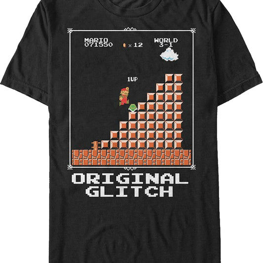 Original Glitch Super Mario Bros. T-Shirt