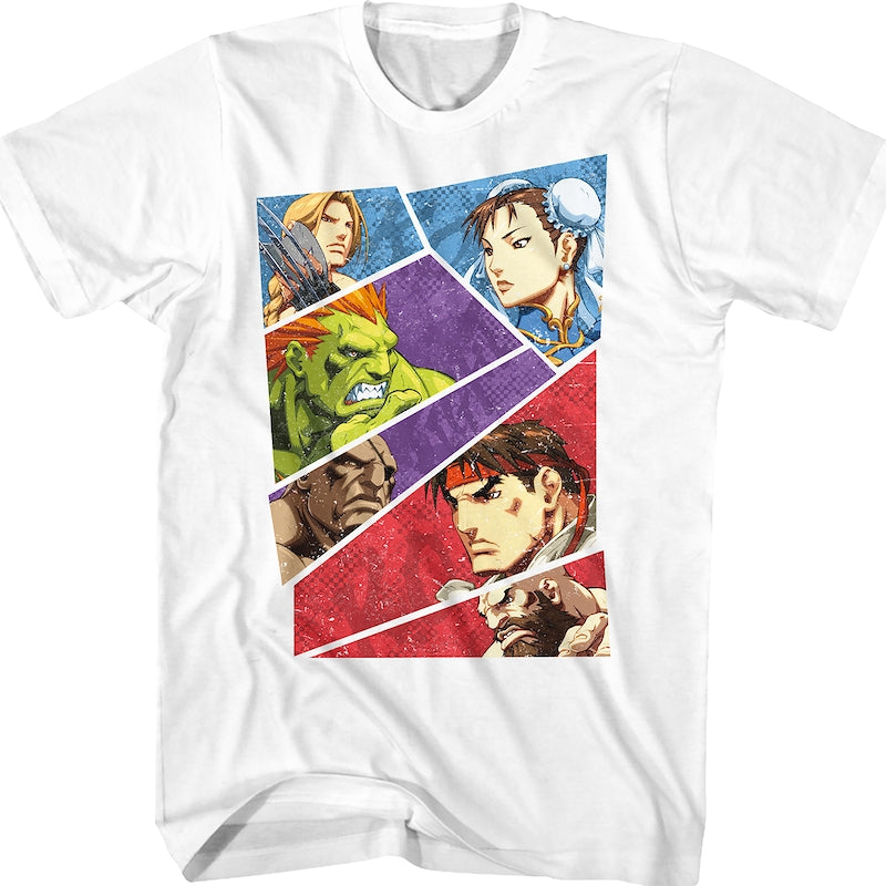 Panel Showdown Street Fighter T-Shirt