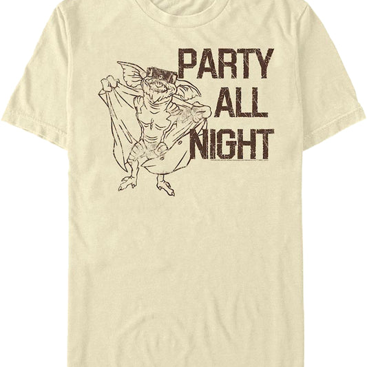 Party All Night Gremlins T-Shirt
