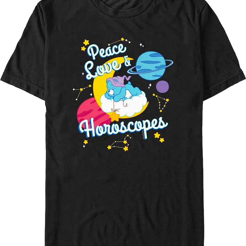 Peace Love & Horoscopes Care Bears T-Shirt