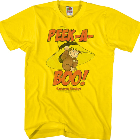 Peek-A-Boo Curious George T-Shirt