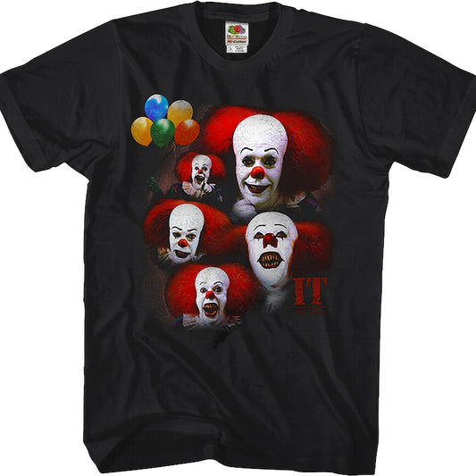 Pennywise Clown Collage IT Shirt
