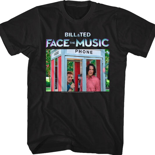Phone Booth Bill and Ted Face the Music T-Shirt
